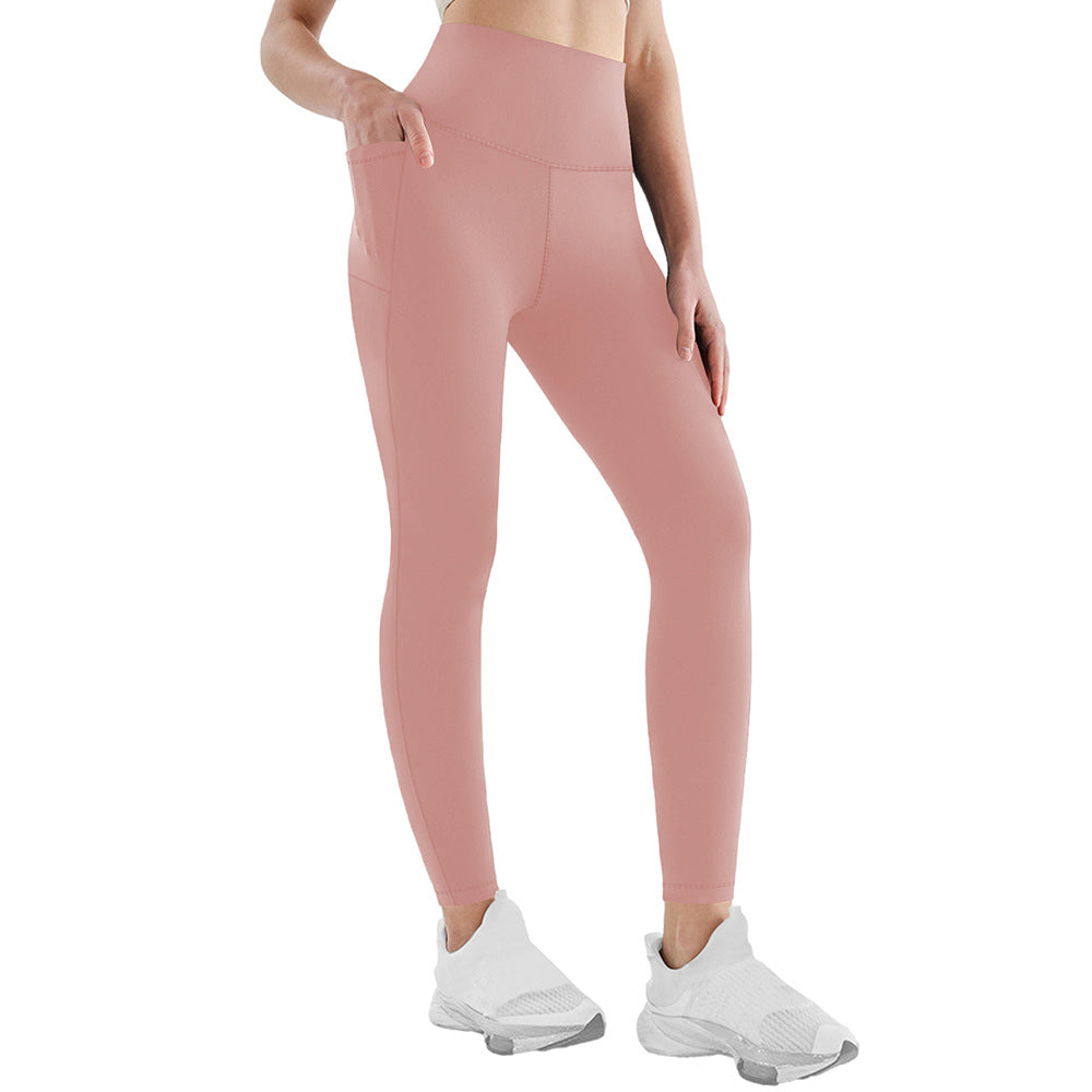 Women's High-Waist Yoga Leggings | Side Pockets | 11 Colours | S-2XL