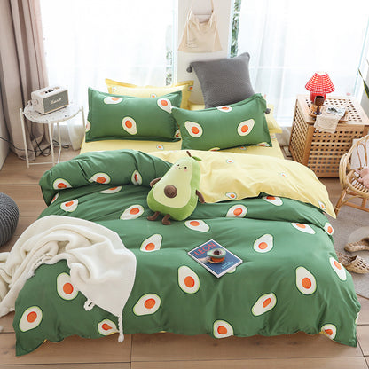 Reactive Print Bedding Set | 3 & 4 Piece | 4 Colours