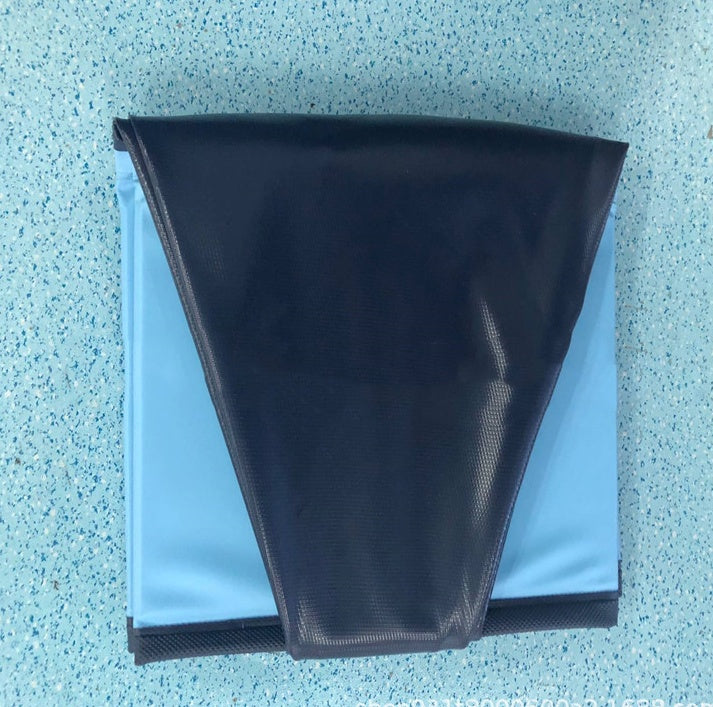 Foldable Dog Paddling Pool | No-Inflate PVC Collapsible Pool for Dogs