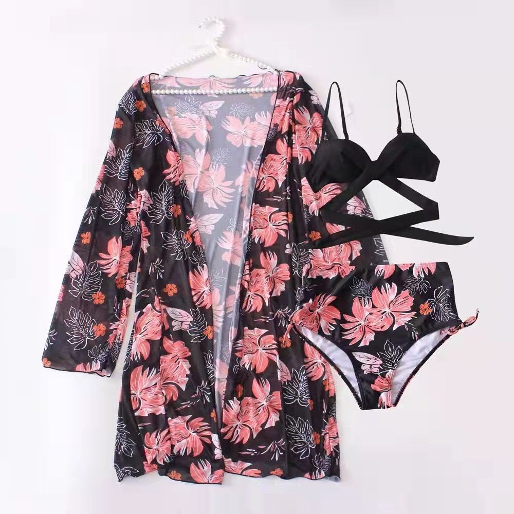 Women's Underwire Bikini Set – Three-Piece Swimsuit | 12 Styles
