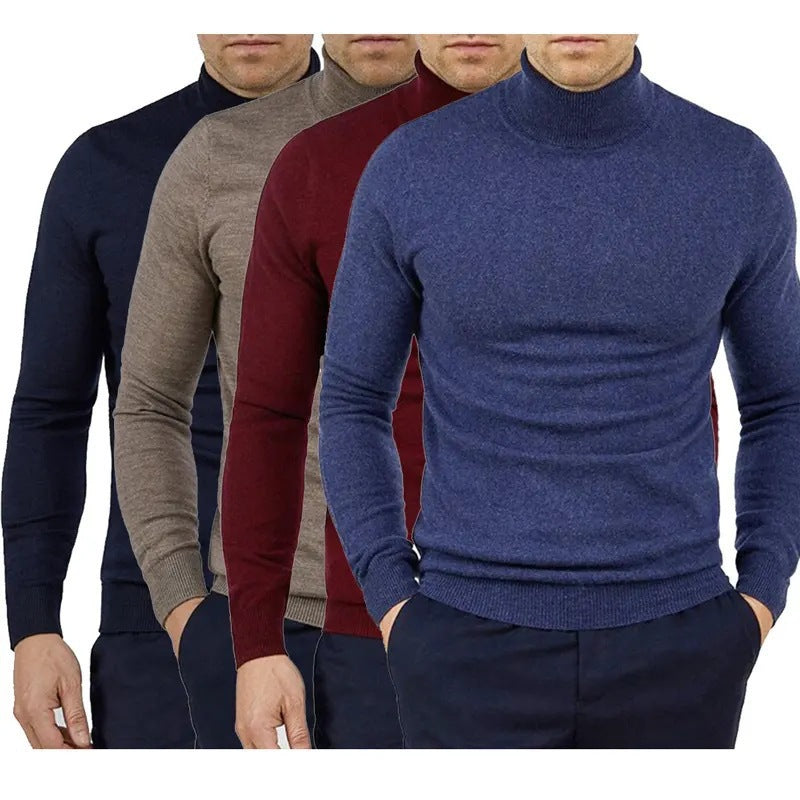 Men's Slim Fit Pullover Knit Sweater | Casual Everyday Style