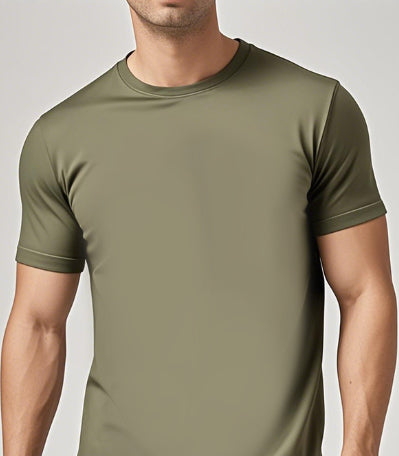 Men's Loose Fit Crew Neck T-Shirt – Pure Cotton | 16 Colours | Sizes S–3XL