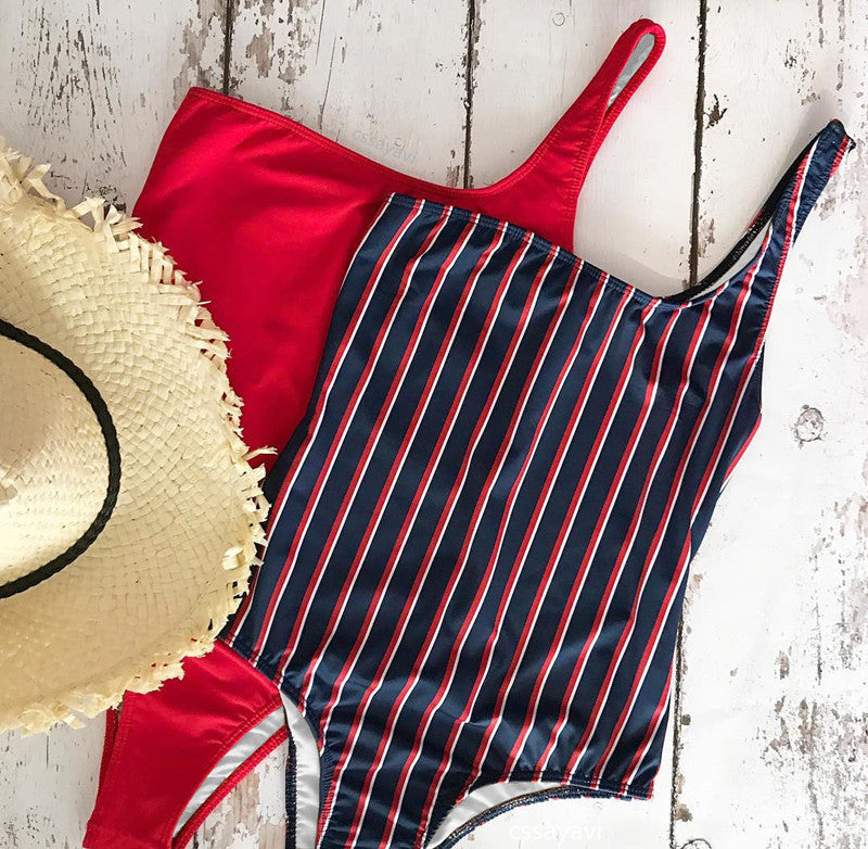 Women's One-Shoulder One-Piece Swimsuit | Nylon Swimwear