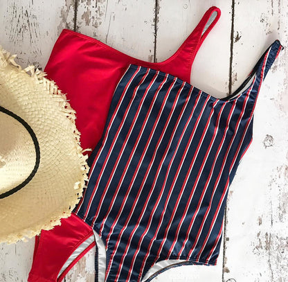 Women's One-Shoulder One-Piece Swimsuit | Nylon Swimwear