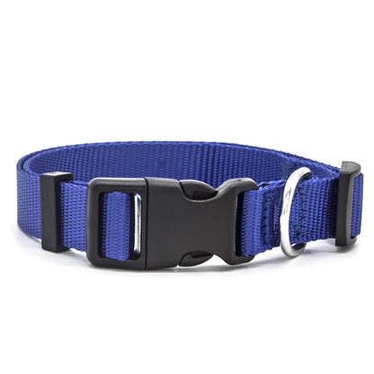 Soft Nylon Pet Collar – Adjustable with Neoprene Lining | Dogs & Cats | 7 Colours