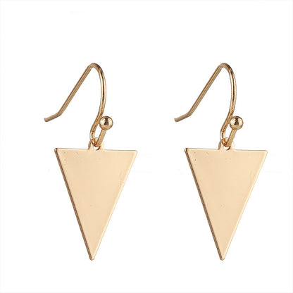 Geometric Charm Stud Earrings | Copper Motif Earrings in 9 Designs