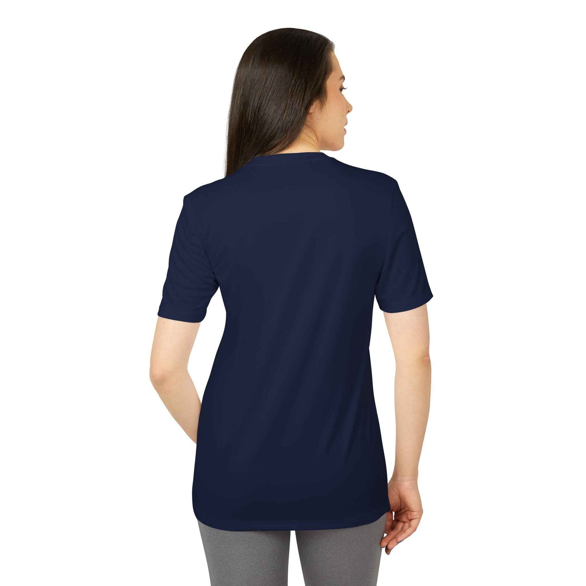 Adidas Sport T-Shirt – Minimal Logo Athletic Tee with UPF 50+