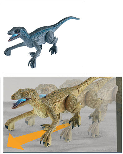 RC Remote Control Dinosaur Toy with Lights & Sound