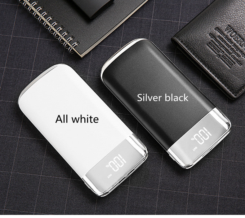 Full Screen Display Power Bank – Large Capacity 10000mAh & 20000mAh 8 Colours