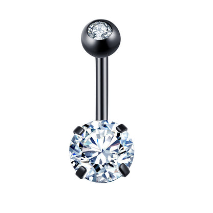 Stainless Steel Navel Stud – Belly Button Piercing Jewellery, 30 Styles