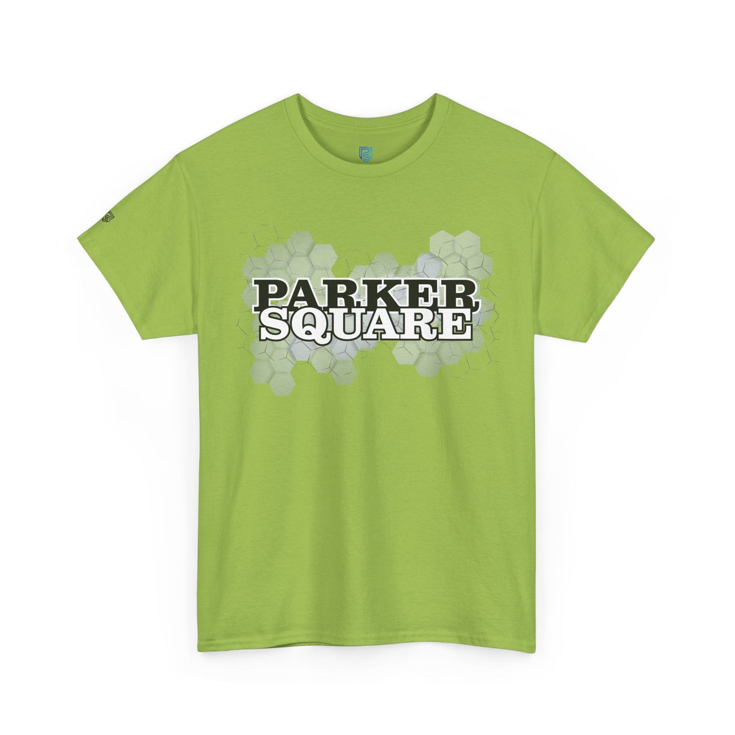 Parker Square T‑Shirt — Retro Campus Logo Tee