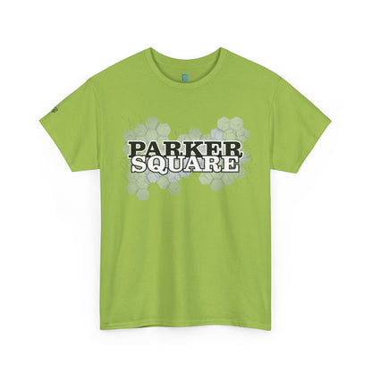 Parker Square T‑Shirt — Retro Campus Logo Tee