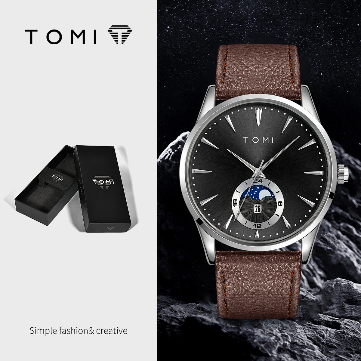 Unisex Minimalist Fashion Watch – 6 Styles