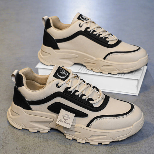 Men's Low-Top Casual Outdoor Sneakers | Mesh-Lined