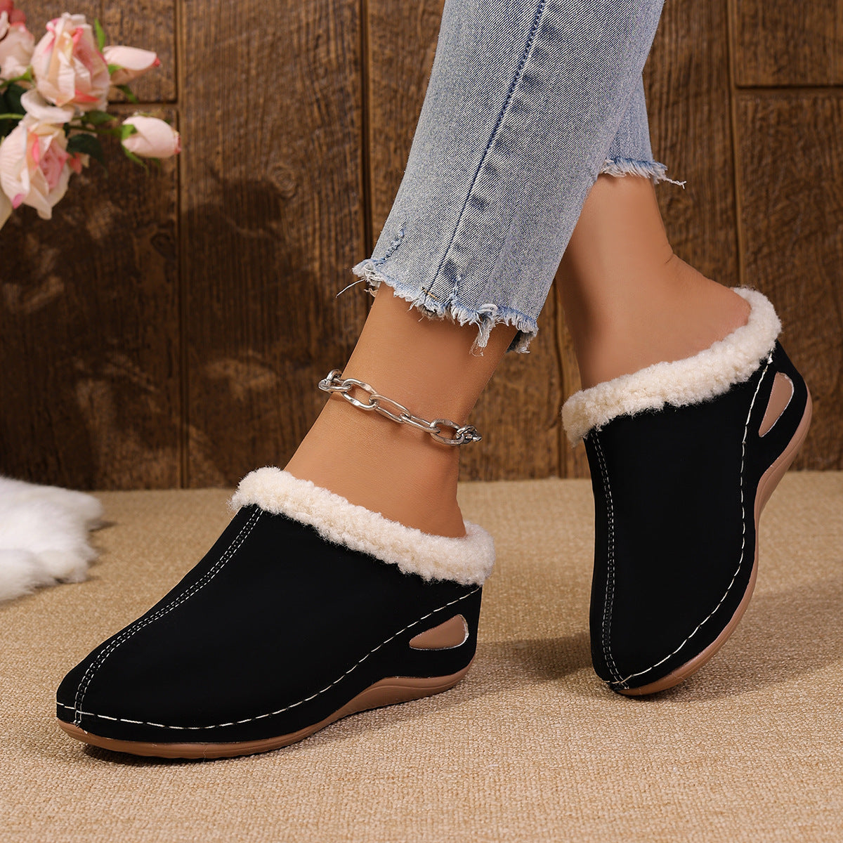 Women's Synthetic Leather Slip-On Shoes | EU 36-43 | 4 Colours