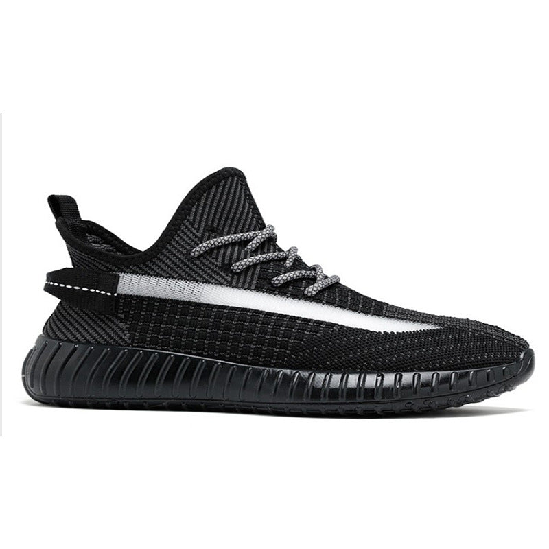 Men's Summer Mesh Trainers – Breathable Flat Sole Daily Sports Shoes