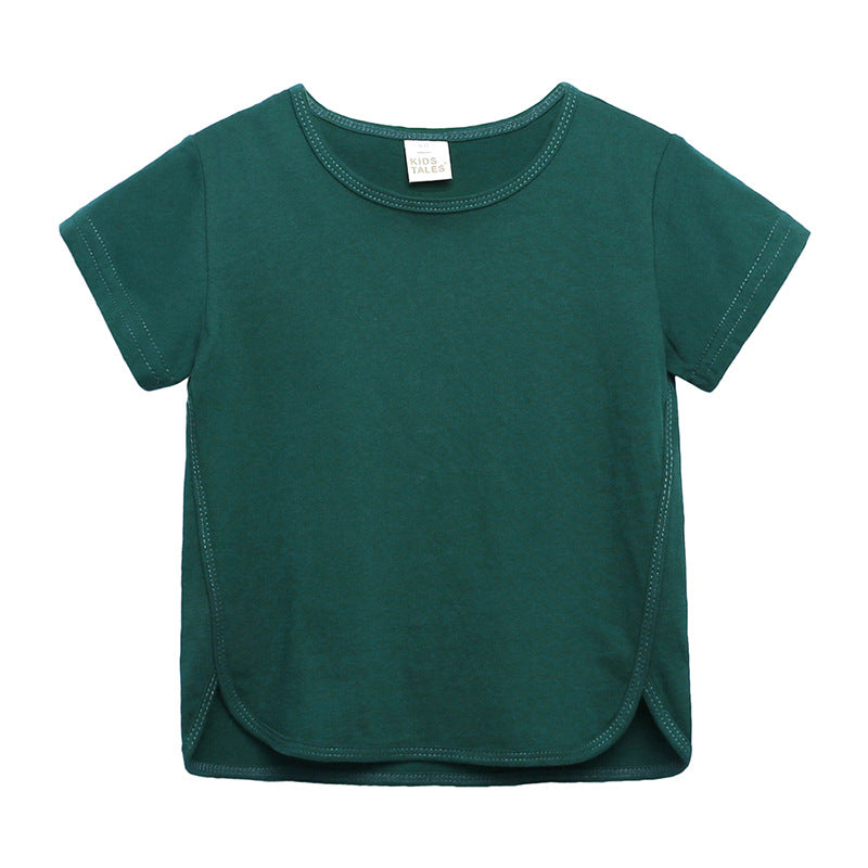 Girls Cotton Short Sleeve T-Shirt – Soft Everyday Top