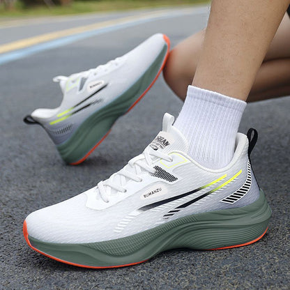 Men's Mesh Lace-Up Thick-Sole Trainers | EU 39-44