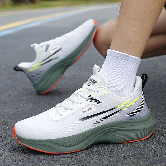 Men's Mesh Lace-Up Thick-Sole Trainers | EU 39-44