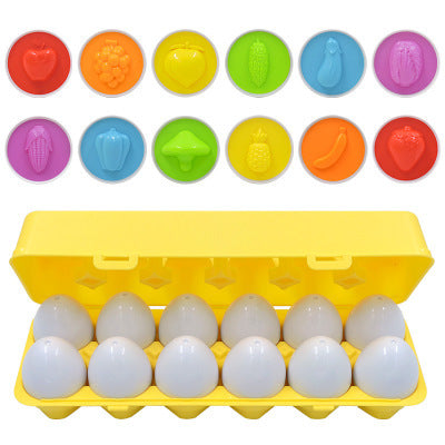 Montessori Egg Shape Matching Toy - Educational Sorting Game for Kids