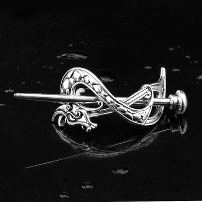 Retro Metal Sliding Hairpin – Electroplated Alloy | 6 Styles