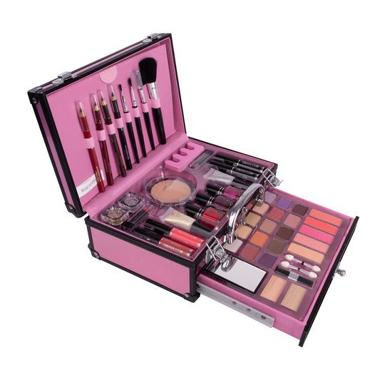 Girls' Complete Facial Makeup & Nail Art Set