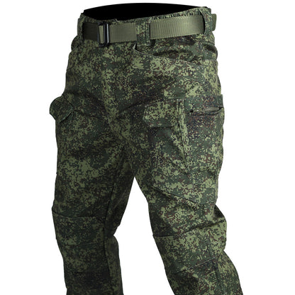 Men's Fleece-Lined Tactical Soft Shell Trousers | Waterproof Winter Pants
