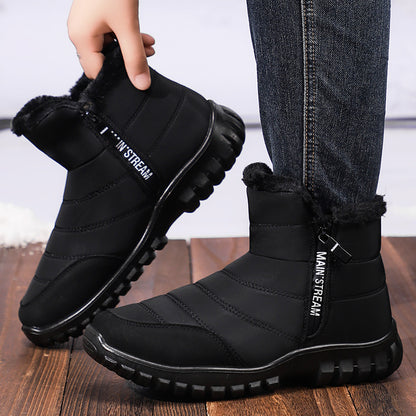 Men's Fleece-Lined Snow Boots | Warm Winter Boots