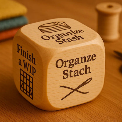 Handmade Wooden Novelty Decision Dice | Themed Gift