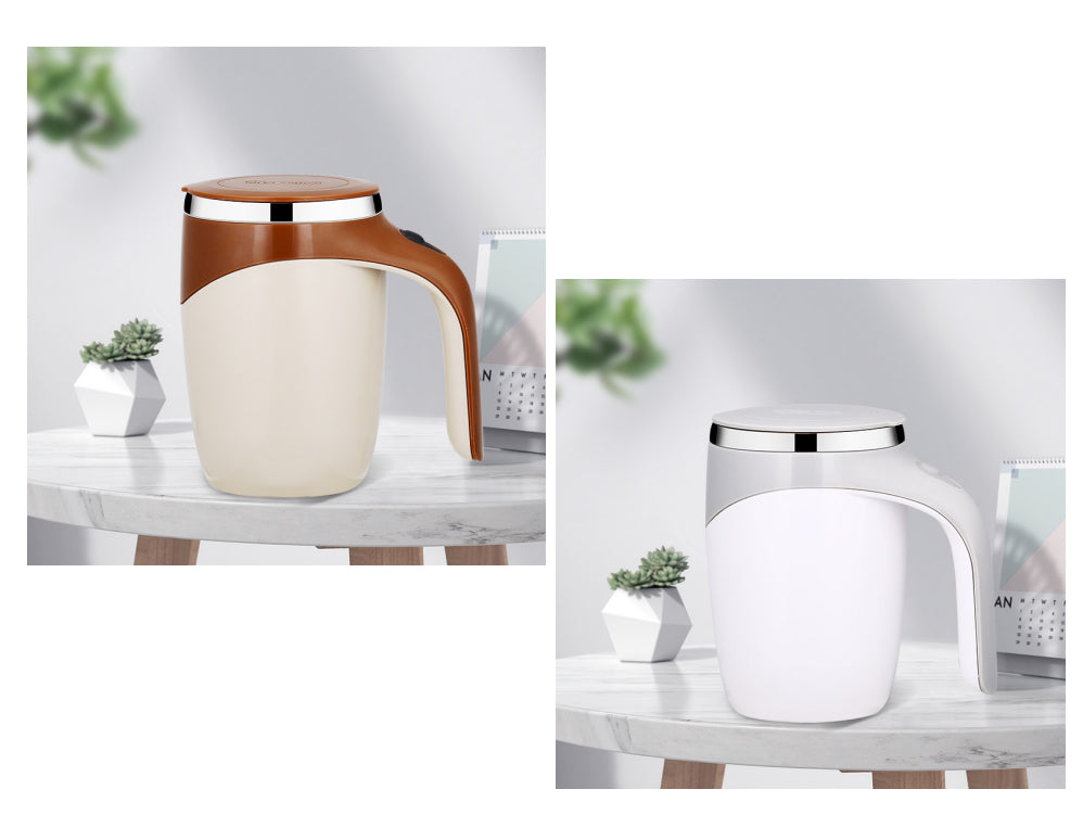 Automatic Self-Stirring Mug — Magnetic Electric Stirring Cup for Coffee, Tea & Shakes