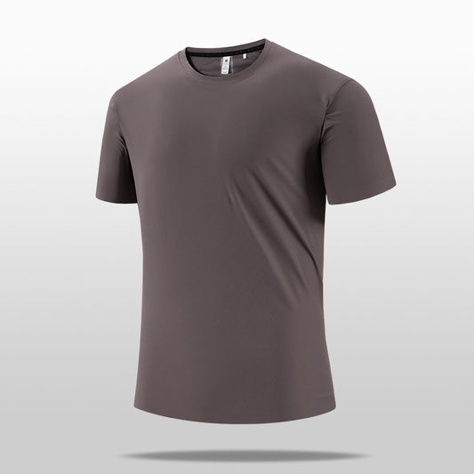 Men's Seamless Stretch Sports Top | Plus Size M–5XL