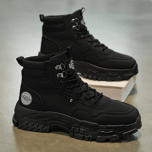 Men's Breathable High-Top Work Boots | Sizes 39-44