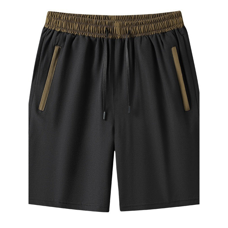 Men's Loose Fit Cropped Track Pants