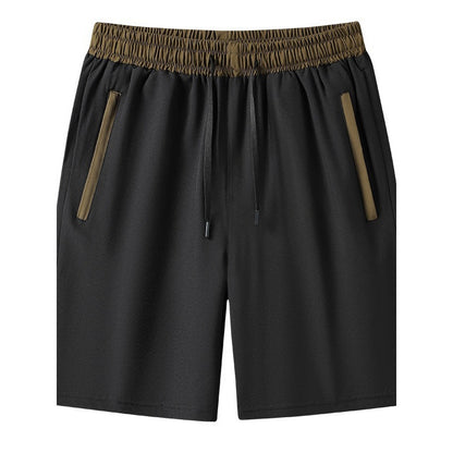 Men's Loose Fit Cropped Track Pants