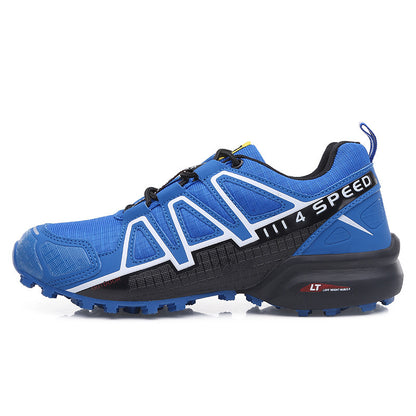 Unisex Off-Road Hiking Trainers - Non-Slip Rubber Sole Trail Running Shoes