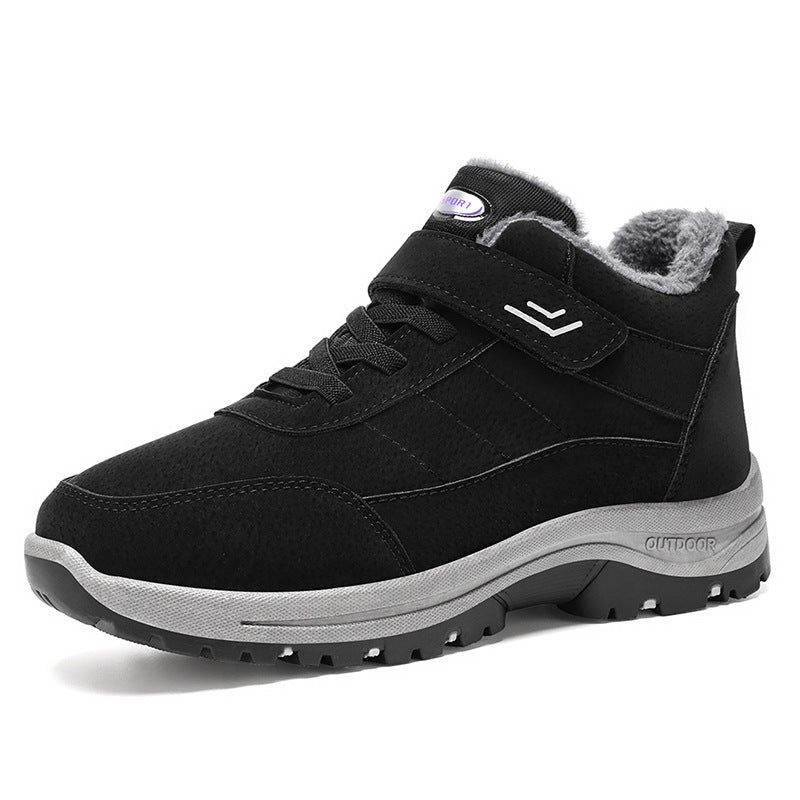 High-Top Fleece-Lined Snow Boots | Sizes 36-46