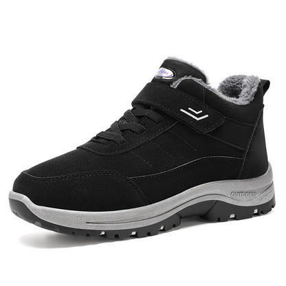High-Top Fleece-Lined Snow Boots | Sizes 36-46