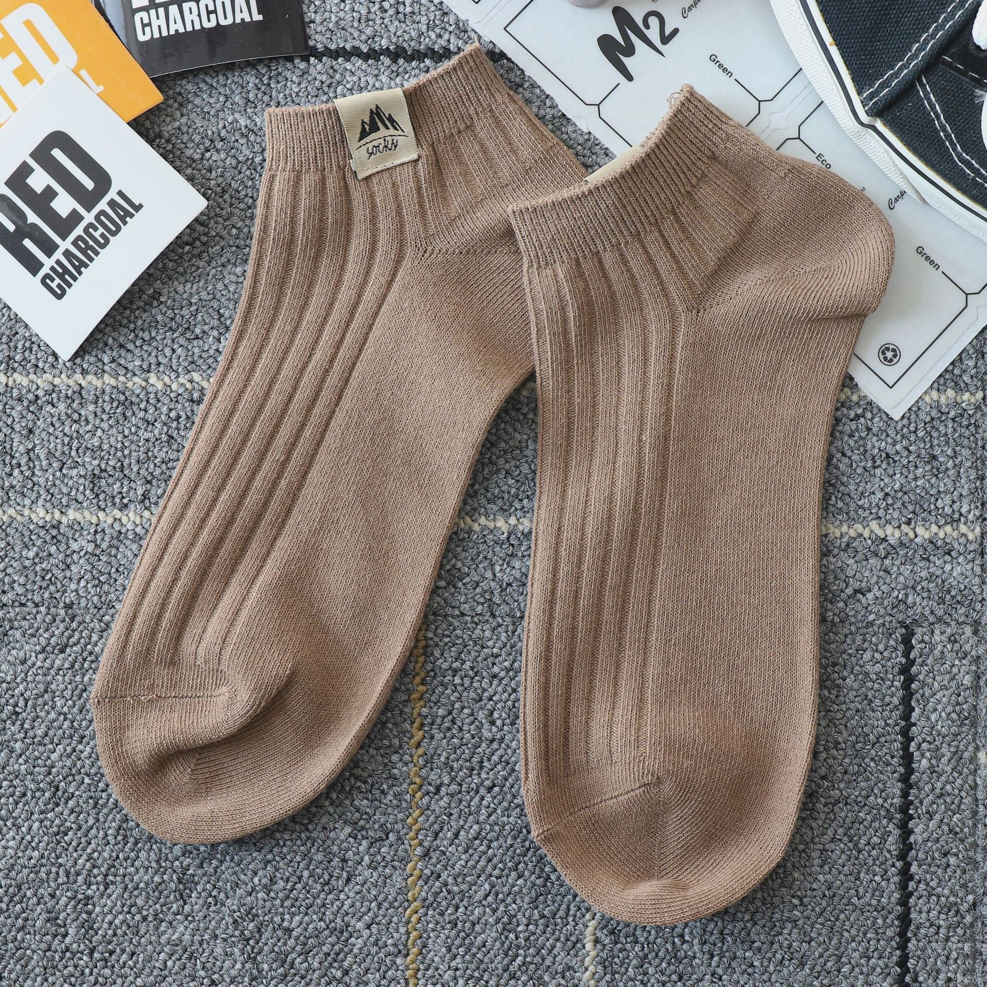 Unisex Cotton Sports Socks – Antibacterial Anti-Fungal Odour-Resistant 9 Colours