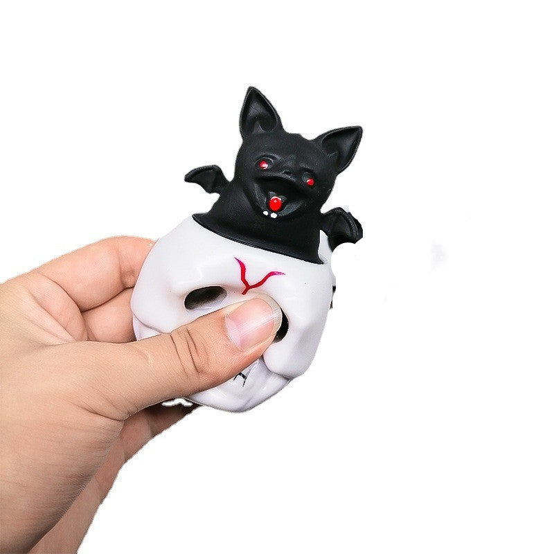 Halloween Skull Bat Squeeze Cup Decompression Toy | Sensory Fidget