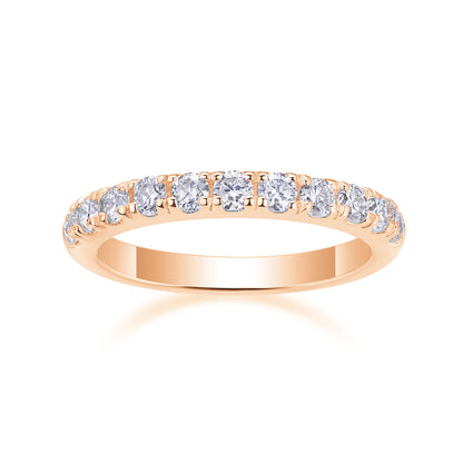 Moissanite 925 Sterling Silver Ring | Gold, Platinum & Rose Gold | GRA Certified
