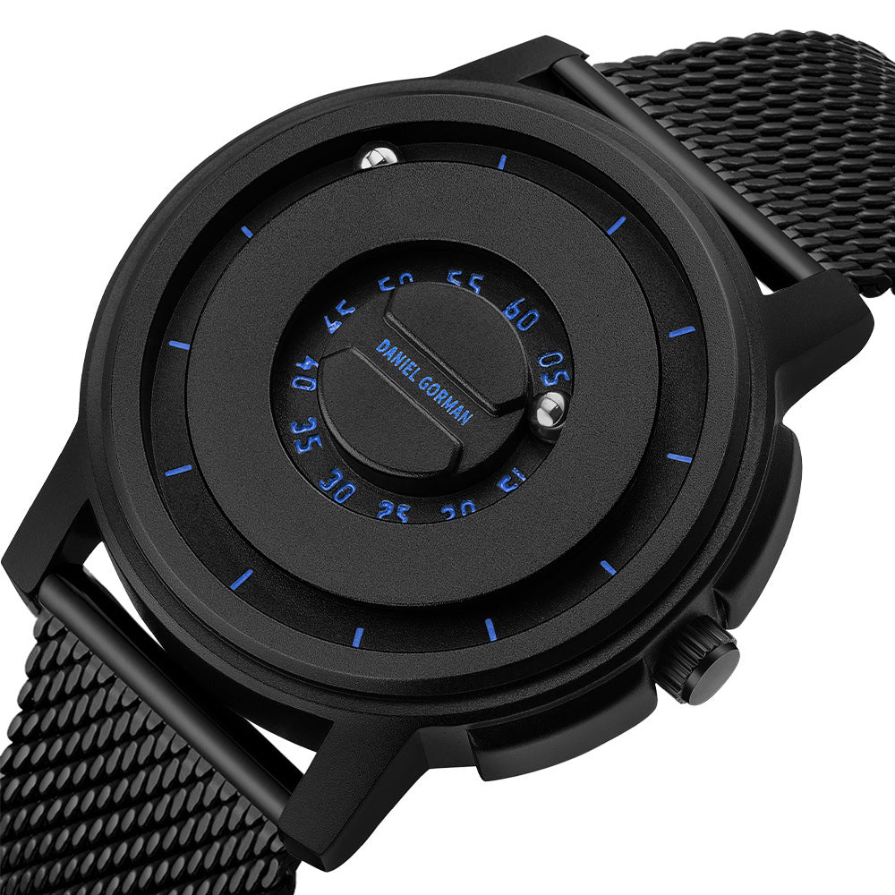 Fashion Coloured Dial Watch with Interchangeable Strap