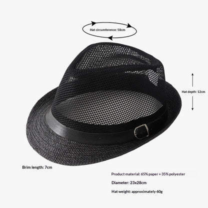 Women's Straw Flat-Top Sun Hat | Resort Panama Style – 18 Variants