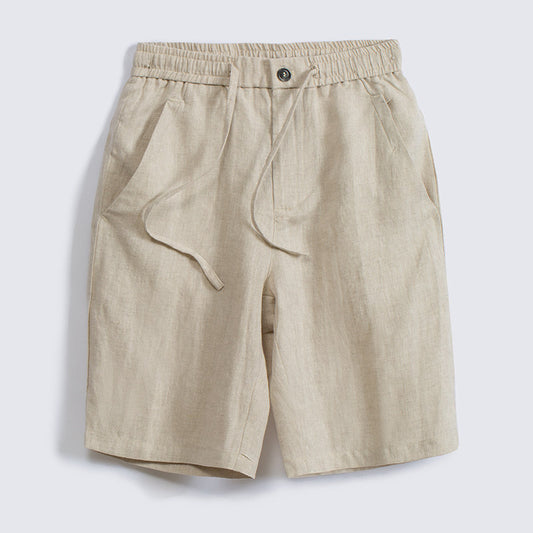 Men's 100% Linen Casual Shorts | Loose Fit S-4XL