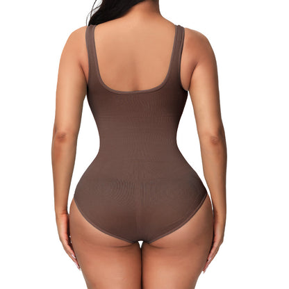 Seamless Sculpting Bodysuit | Black, Apricot & Coffee | S-5XL