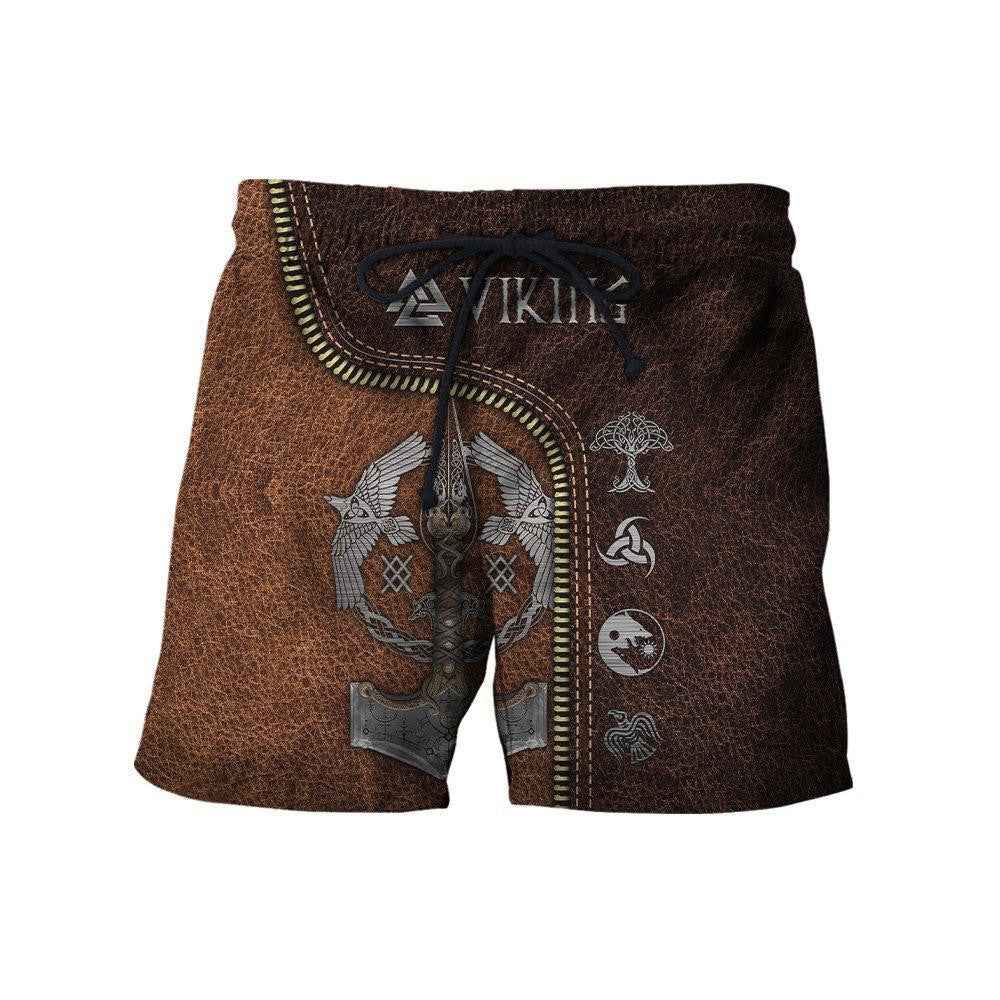 Men’s Casual Summer Beach Shorts – Lightweight Stretch Printed Shorts