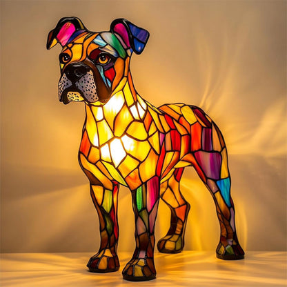 Animal Resin Night Light | Dog, Cat & Owl Designs