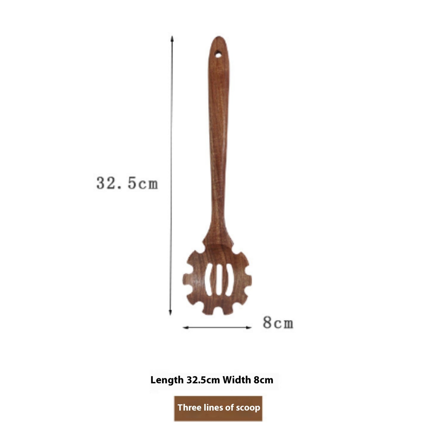 Natural Wood Kitchen Utensil Set