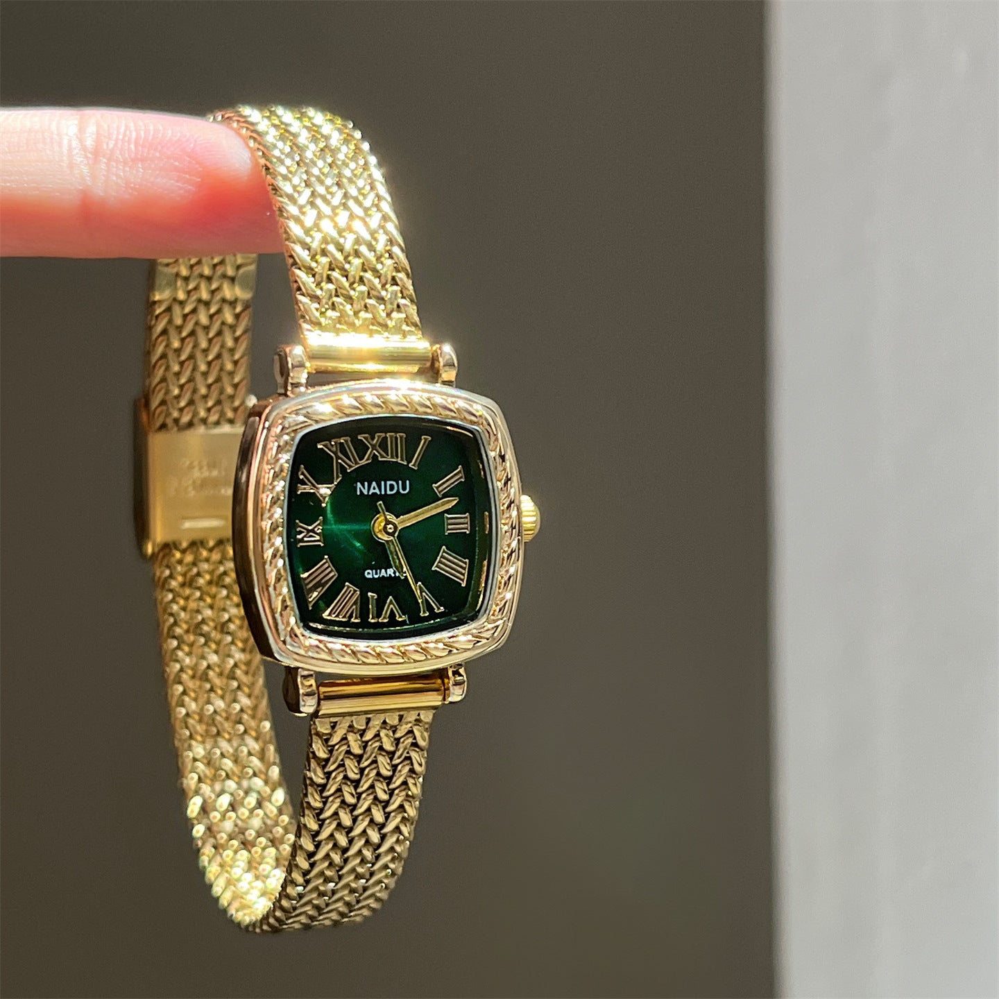 Women's Roman Numeral Square Watch | Alloy Case | 5 Colours