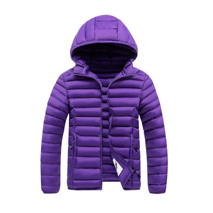 Slim-Fit Lightweight Cotton-Padded Jacket M–6XL