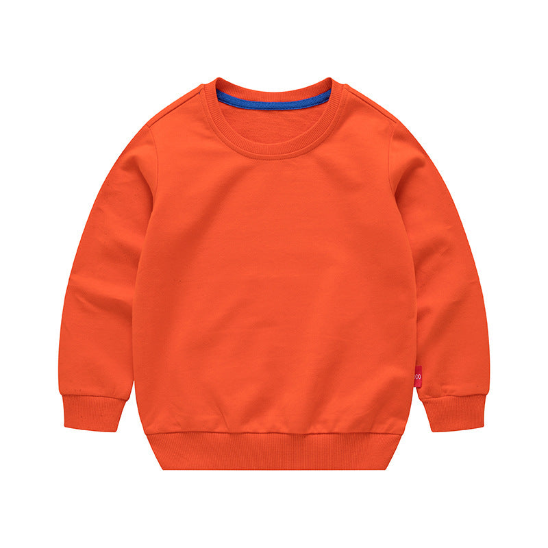 Boys' Solid Colour Round Neck Sweatshirt | 11 Colours | Kids Top